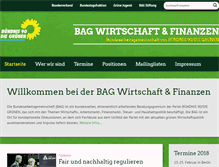 Tablet Screenshot of gruene-bag-wifi.de